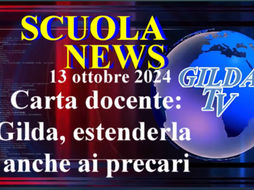 Concorso 2 PNRR e idonei, carta docente e contratto mobilità 2025/28 tra i temi della Gilda Tv (Video)
