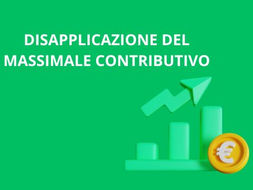 DISAPPLICAZIONE MASSIMALE CONTRIBUTIVO. PRESENTAZIONE DELLA DOMANDA
