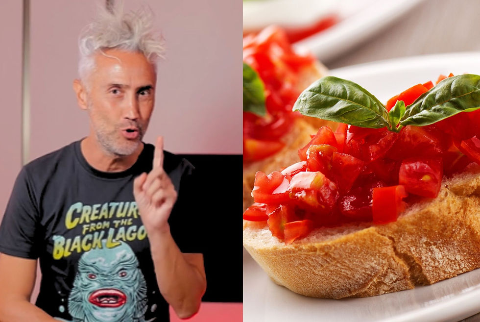 Schettini: “ Come tagliare più pomodorini in un solo gesto?” I consigli dell’esperto per preparare ottime bruschette. È una questione di fisica