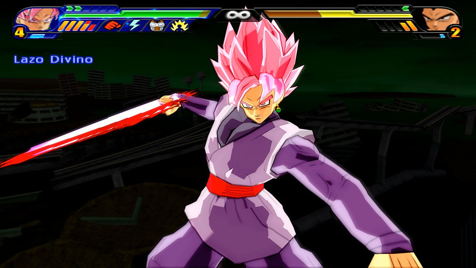 Miniatura: Goku Black (Base + Rose)