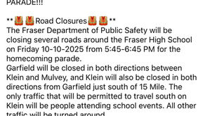 Homecoming Parade tonight