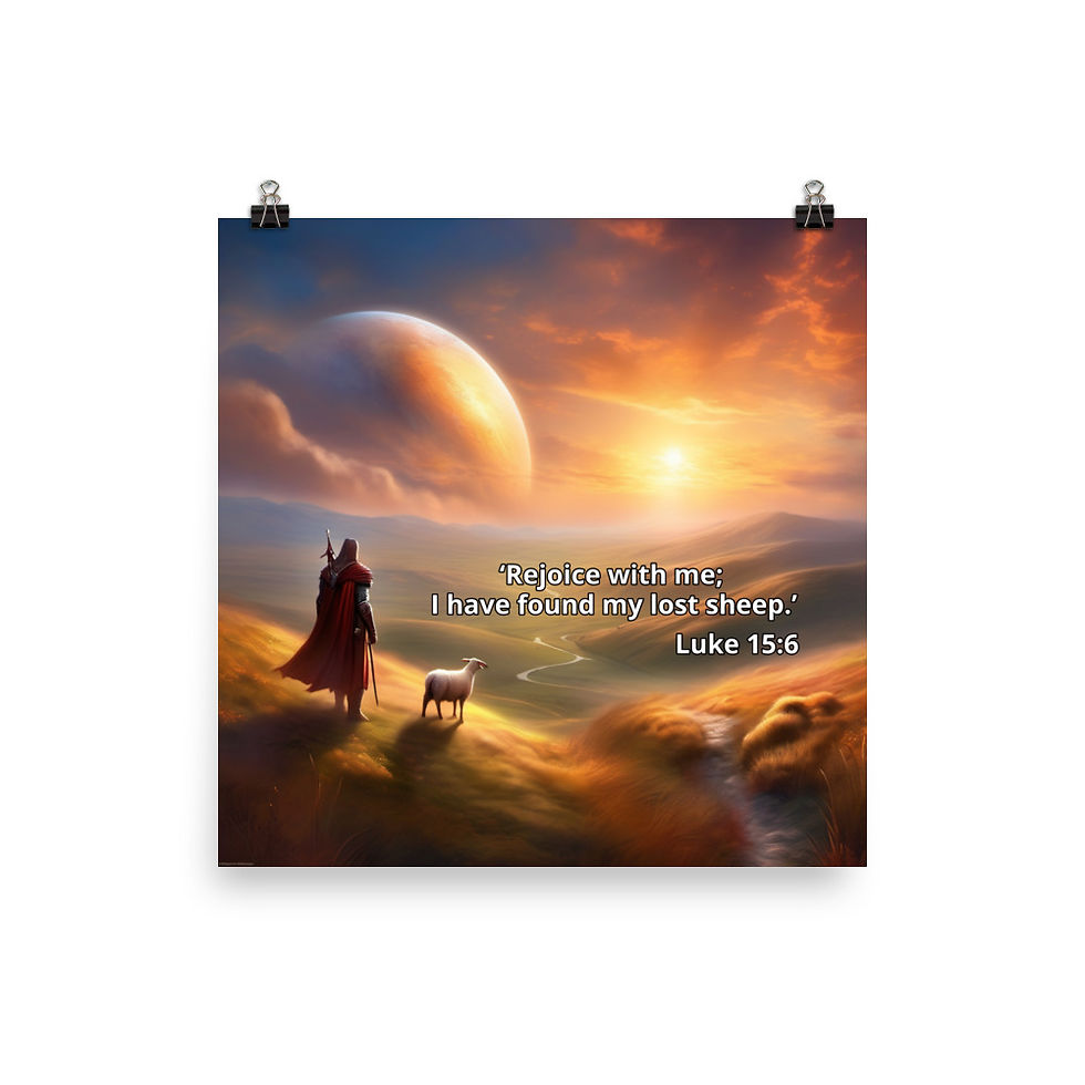 "Lost Sheep" Print
