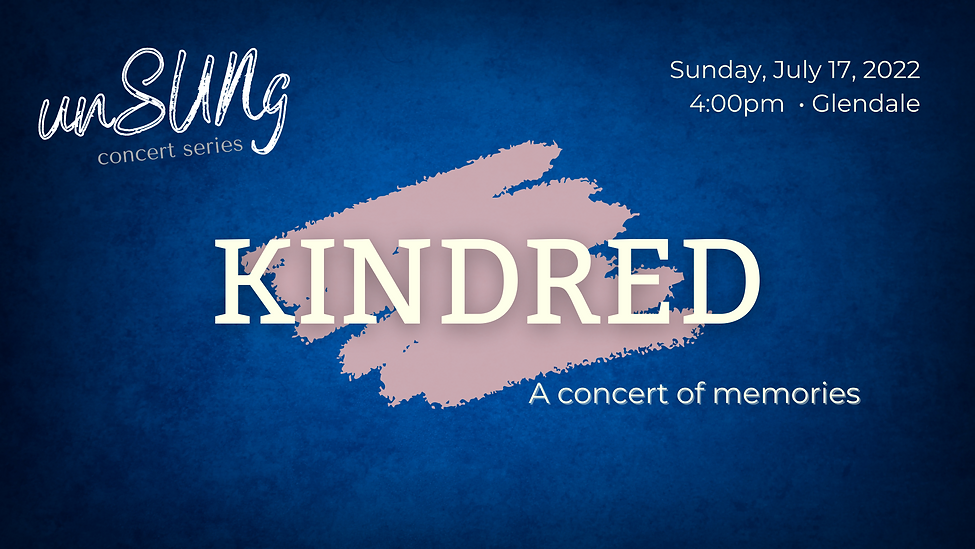 Kindred - a concert of memories