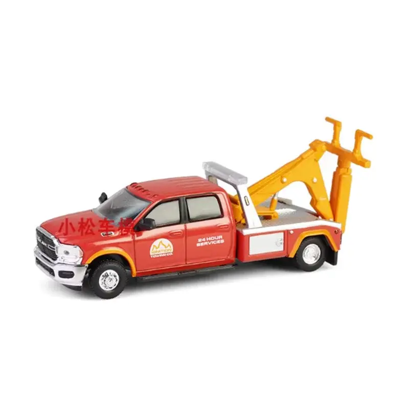 Thumbnail: 1:64 Scale 2022 Ram 3500 Dually Wrecker Alloy Diecast Car Model