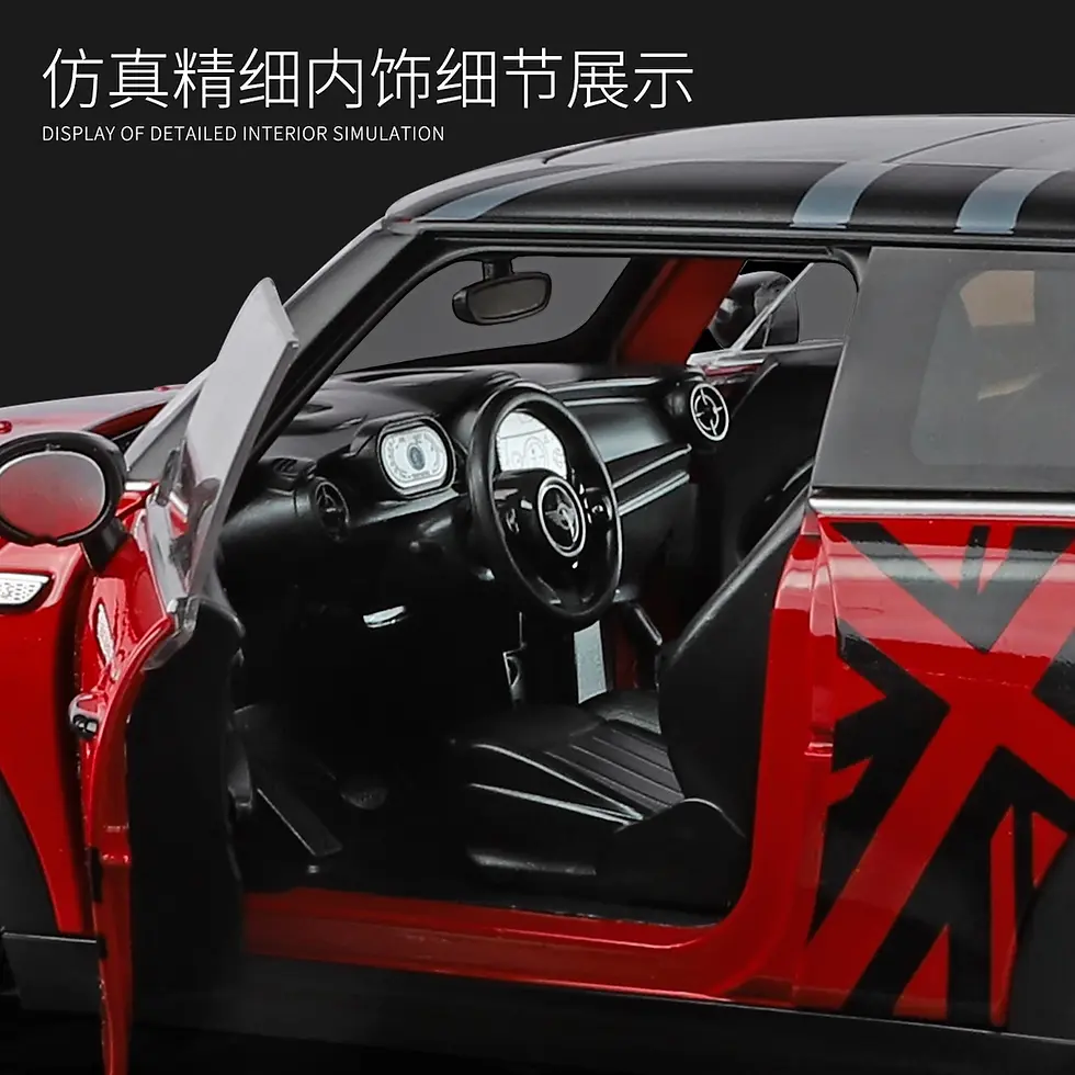 Thumbnail: 1:18 Mini Cooper Diecast Car Model