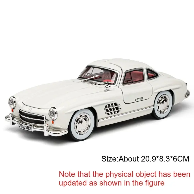 Thumbnail: 1:24 300SL W140 Alloy Diecast Car Model
