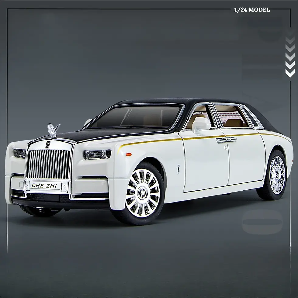 Thumbnail: 1/24 Rolls Royce Phantom Diecast Car Model