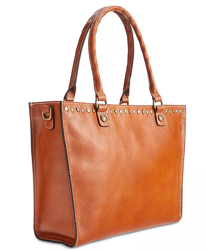 Thumbnail: Simi Smooth Leather Tote