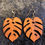 Thumbnail: Monstera Leaf Earrings