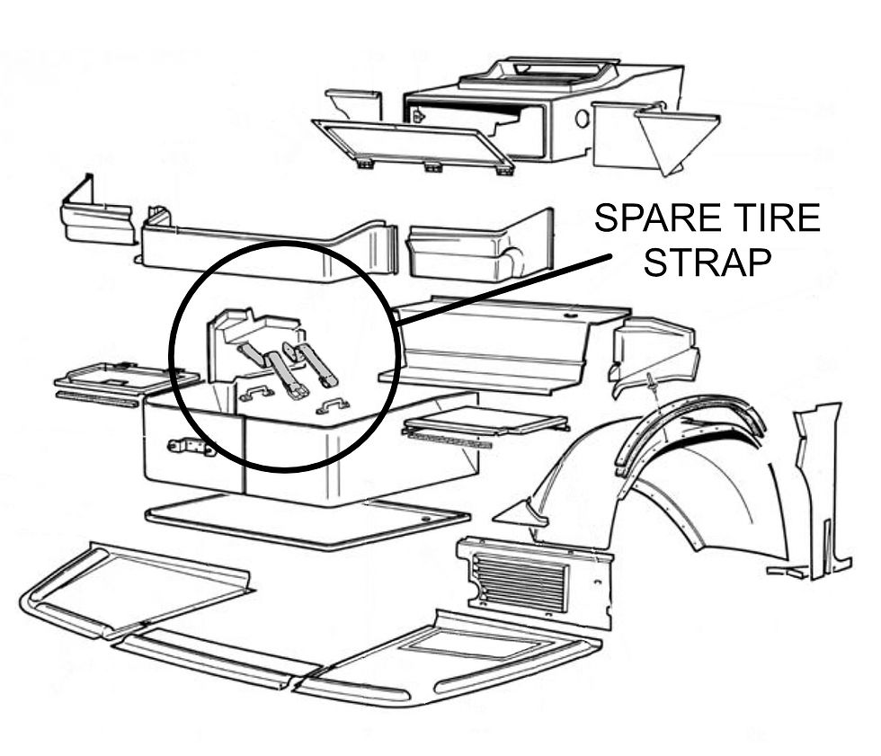 Thumbnail: Ferrari Testarossa Spare Tire Strap