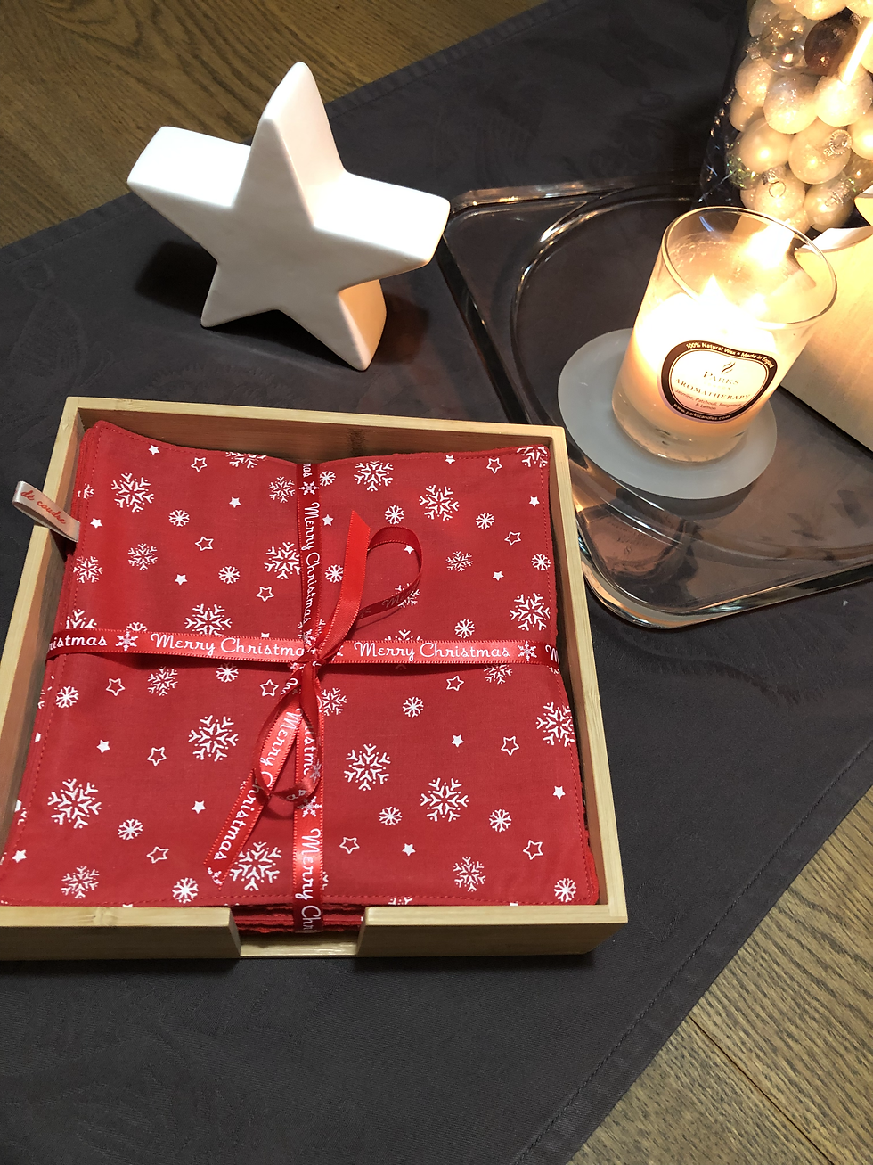 Miniature : Essuie-tout lavable "Noël"