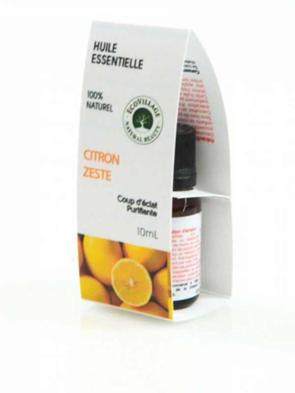 Huile essentielle - citron zeste
