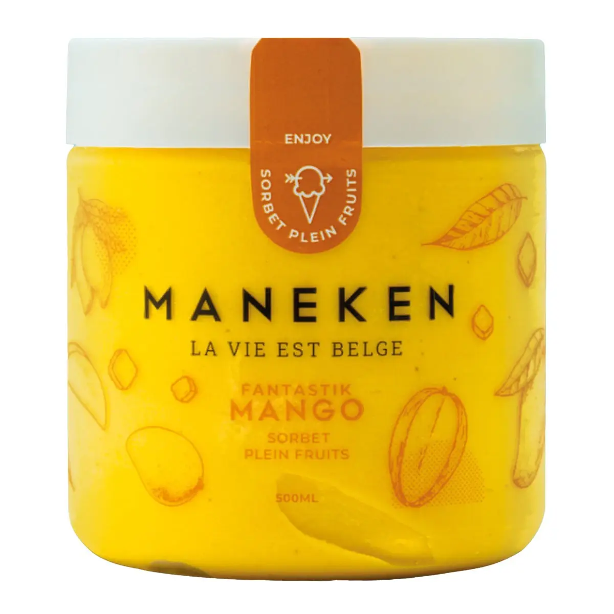 Glace mangue - maneken