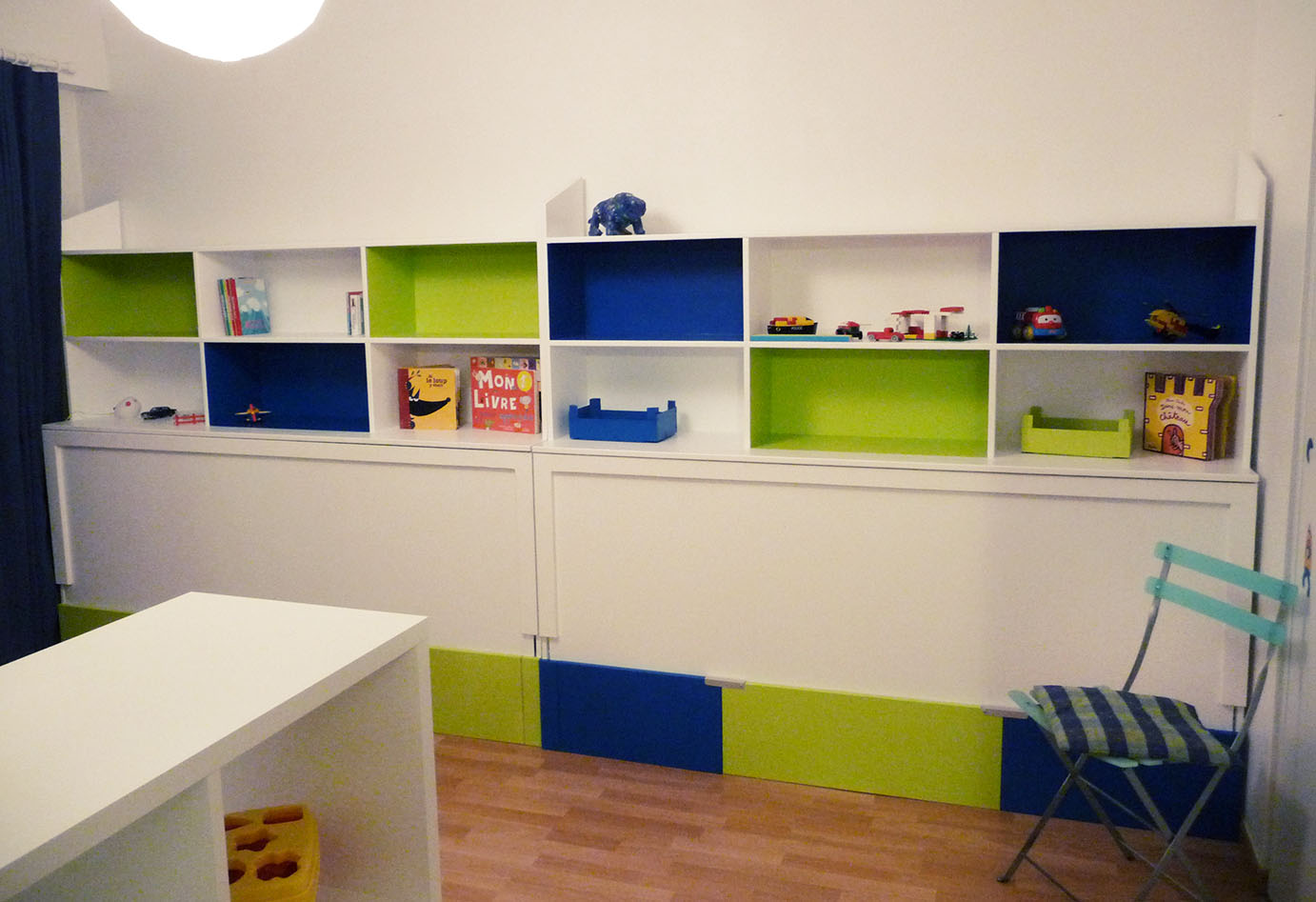 lit bibliothèques
