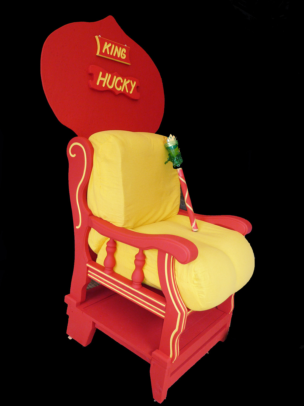 trone relooké pour un anniversaire