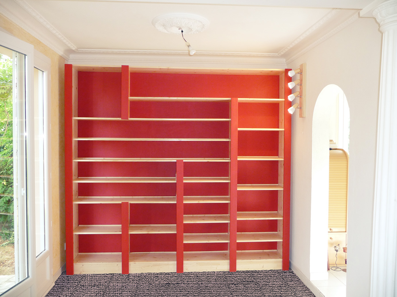 bibliothèque sur mesure