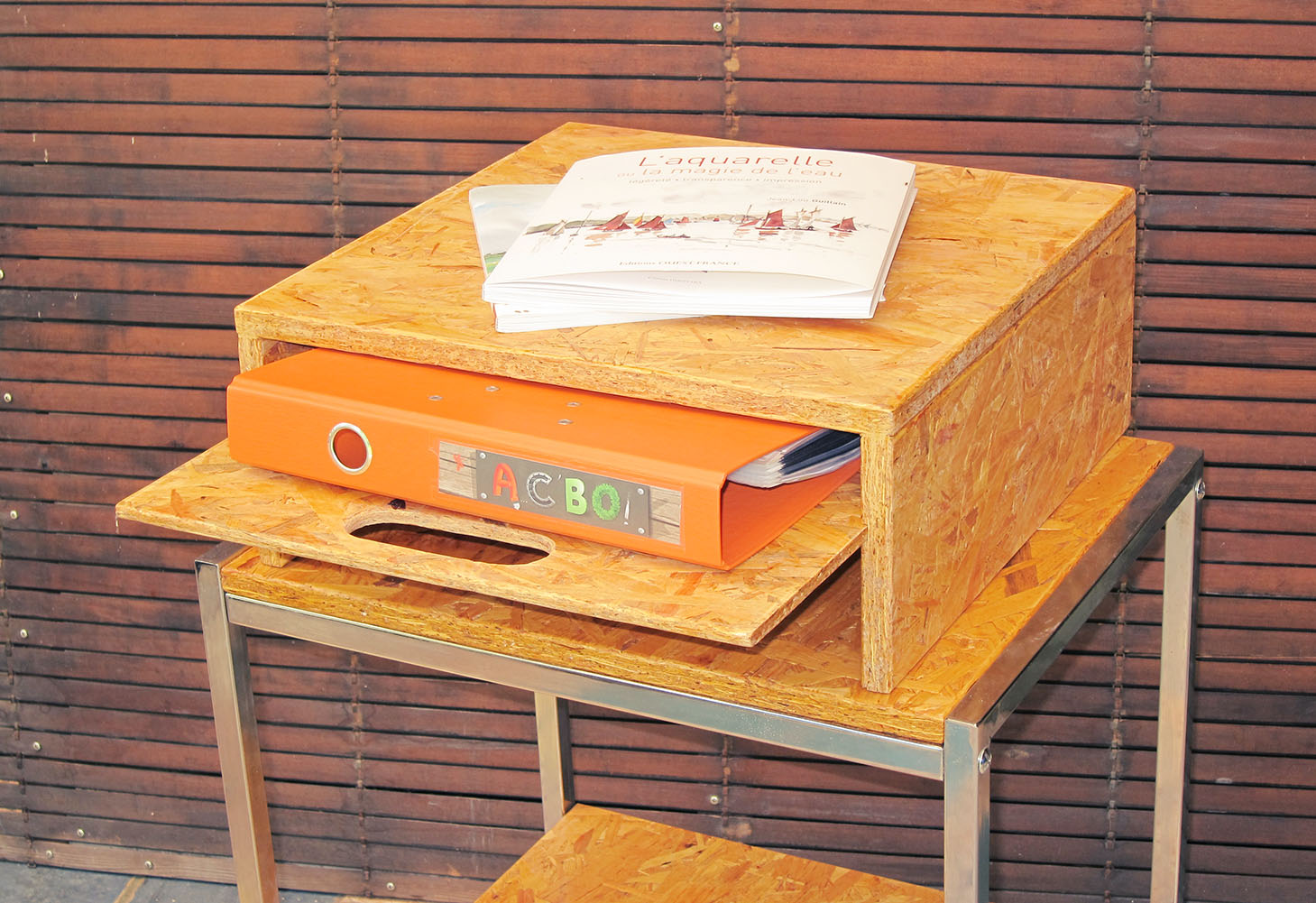 desserte du bureau modulable en trip