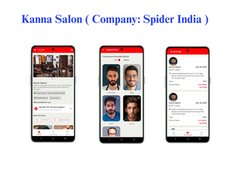  💇‍♀️ Kanna Salon – Salon Appointment Booking App
