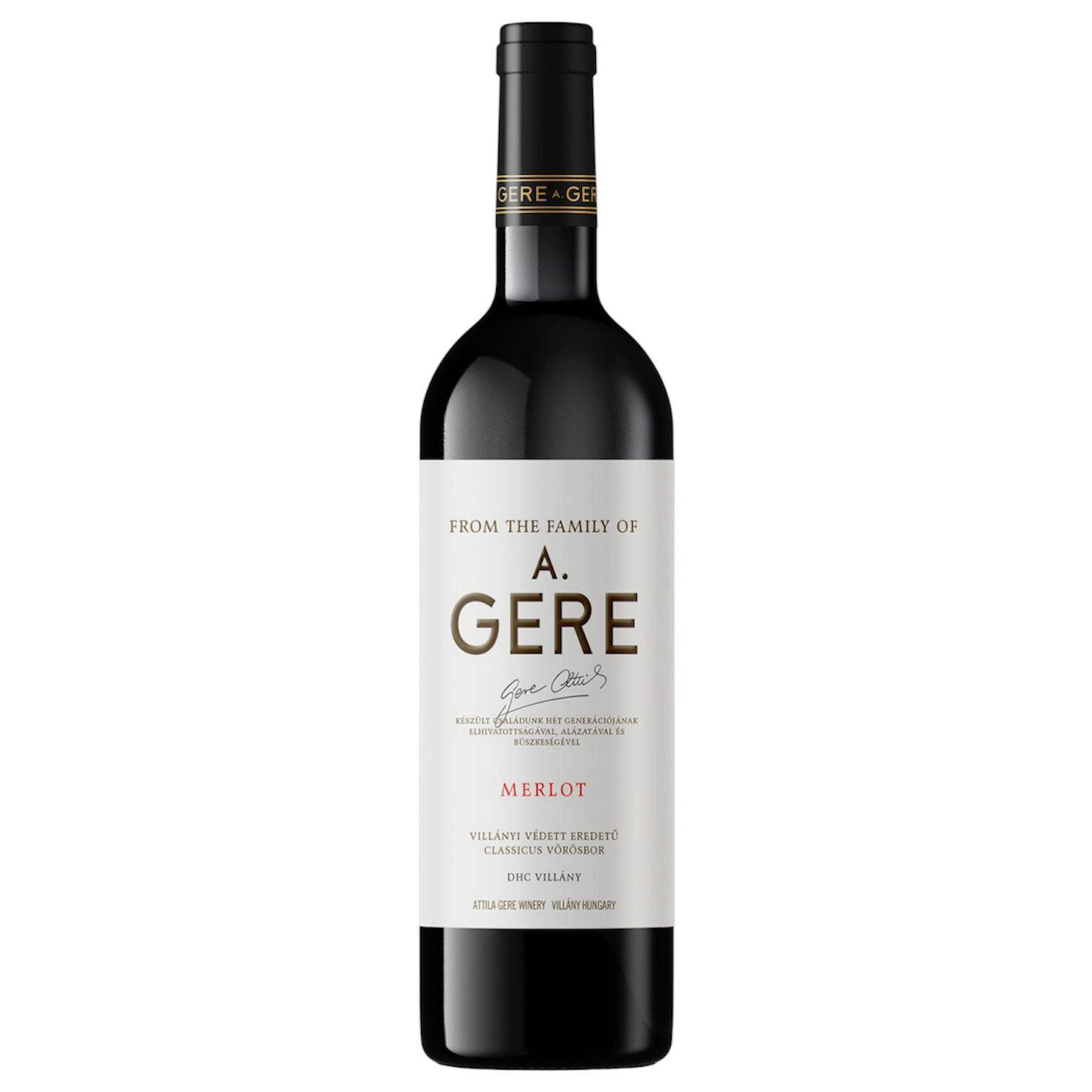 Gere Attila Winery Merlot 2022