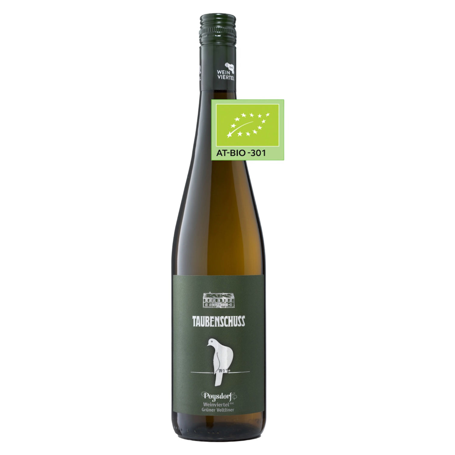 Taubenschuss Grüner Veltliner Weinviertel DAC Poysdorf BIO 2025