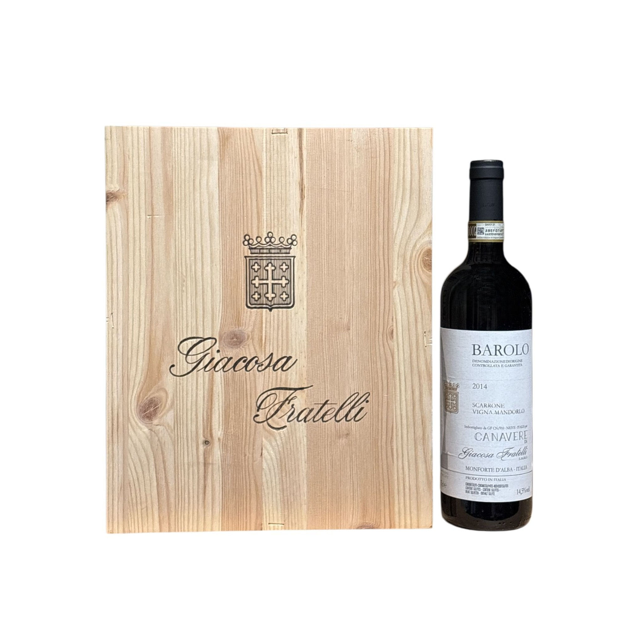 Giacosa Fratelli Barolo DOCG Scarrone Vigna Mandorlo in OHK 2014