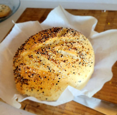 Everything French Bread (Adjusted for High-Altitude)