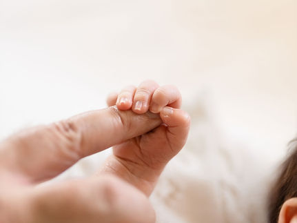Newborn close up details photoshoot