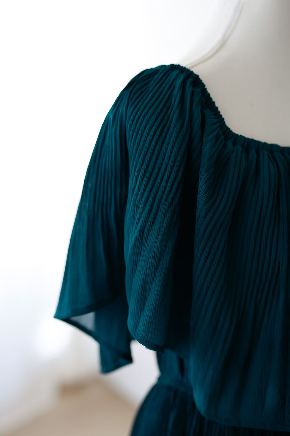 Thumbnail: Ocean Blue Waterfall Dress