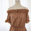 Thumbnail: Peachy Tan Ruffle S - L