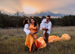 outdoor summer family photoshoot