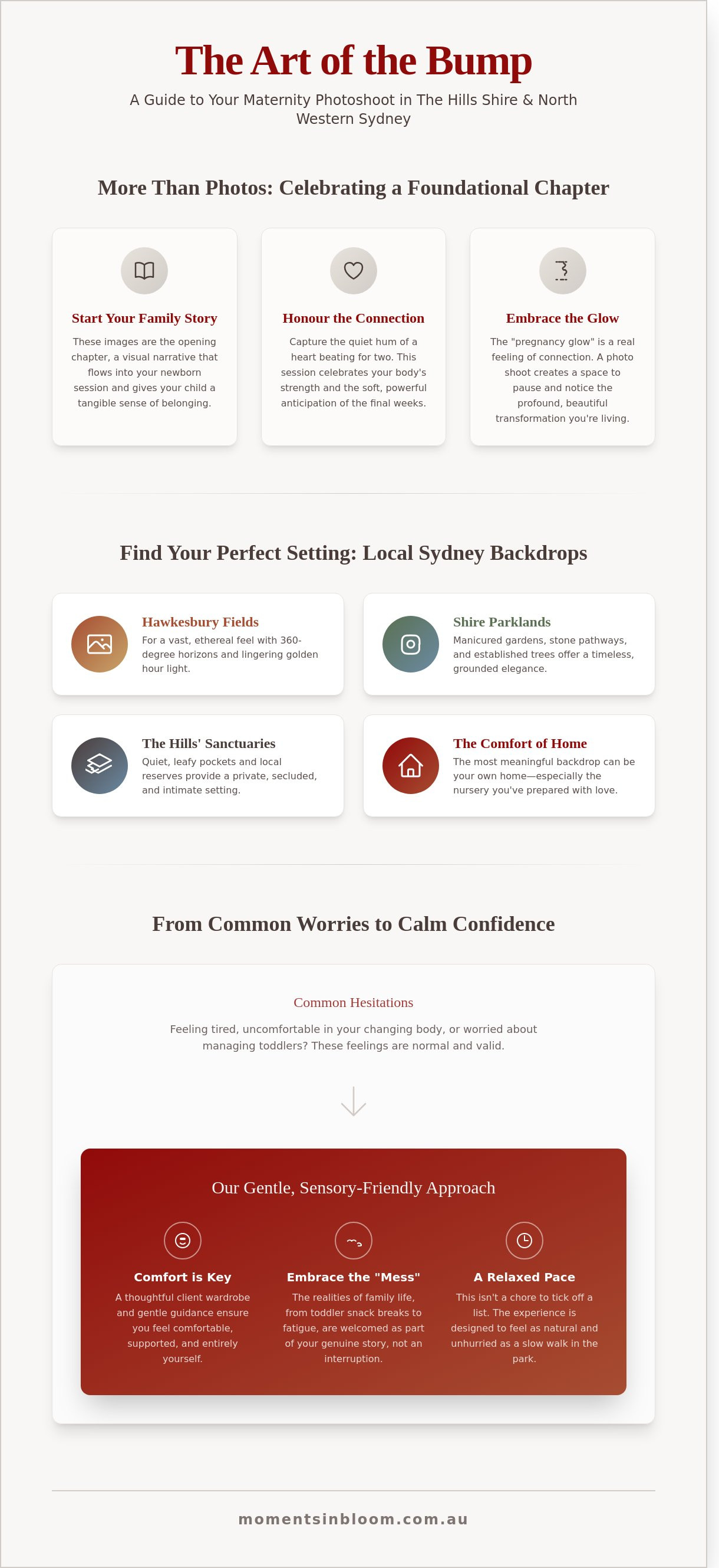 Photo shoot of pregnancy