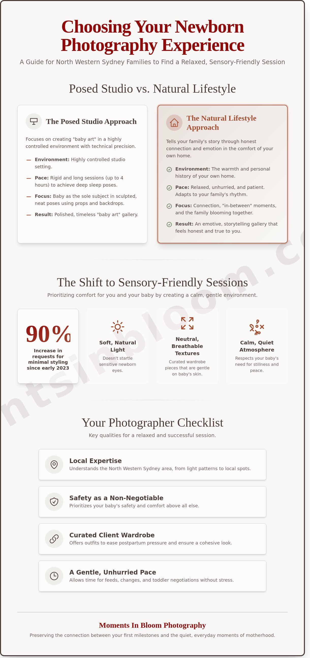 Newborn photographer north western sydney