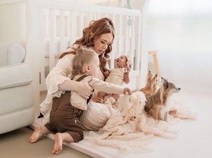 at home newborn photography