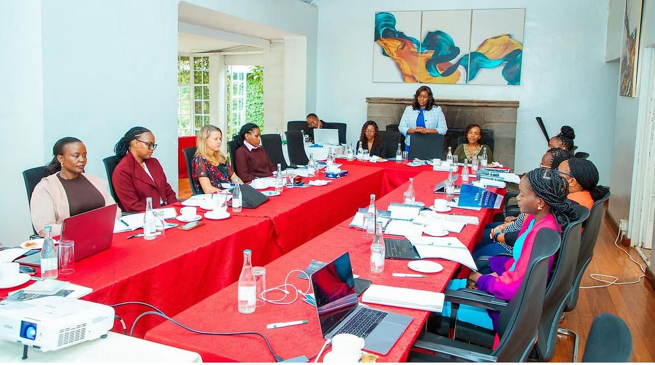 Coach Alice muhirwa Hosting New year Mapping exercises with Founders