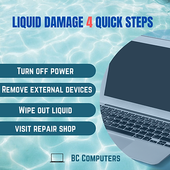 Liquid Damage 4 quick Steps