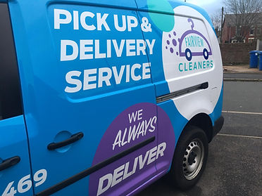Fairview Cleaners new logo side profile.