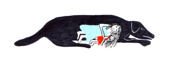 Original Illustration - minhas filhas (my daughters)