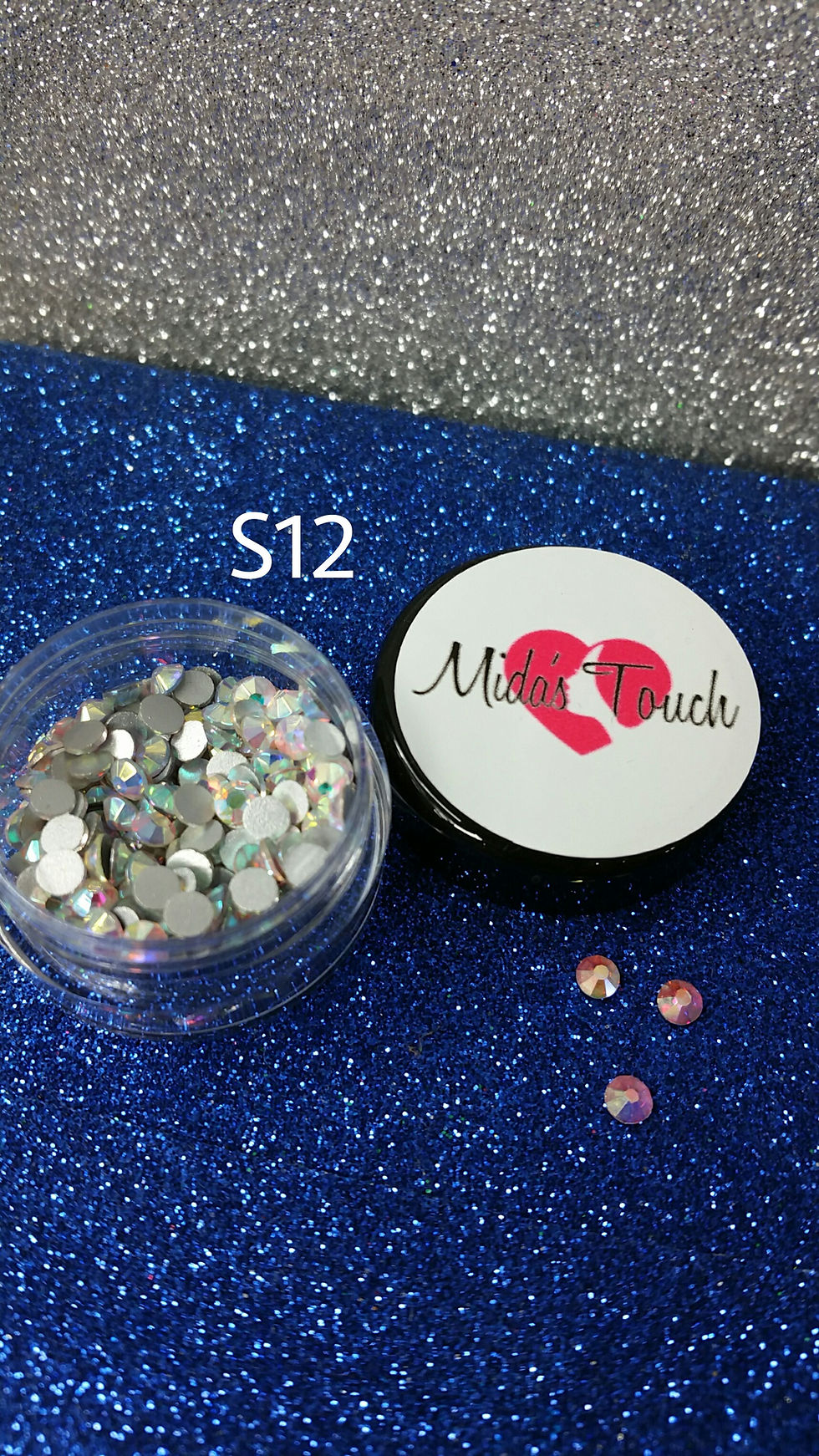الصورة المصغرة: S12 Rhinestone  ( approximately 150pc )