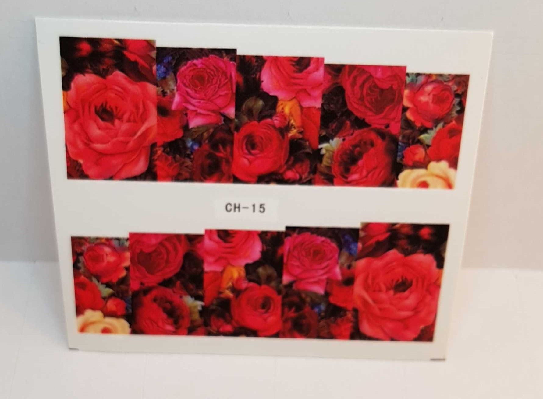 Water Decal Nail Wrap