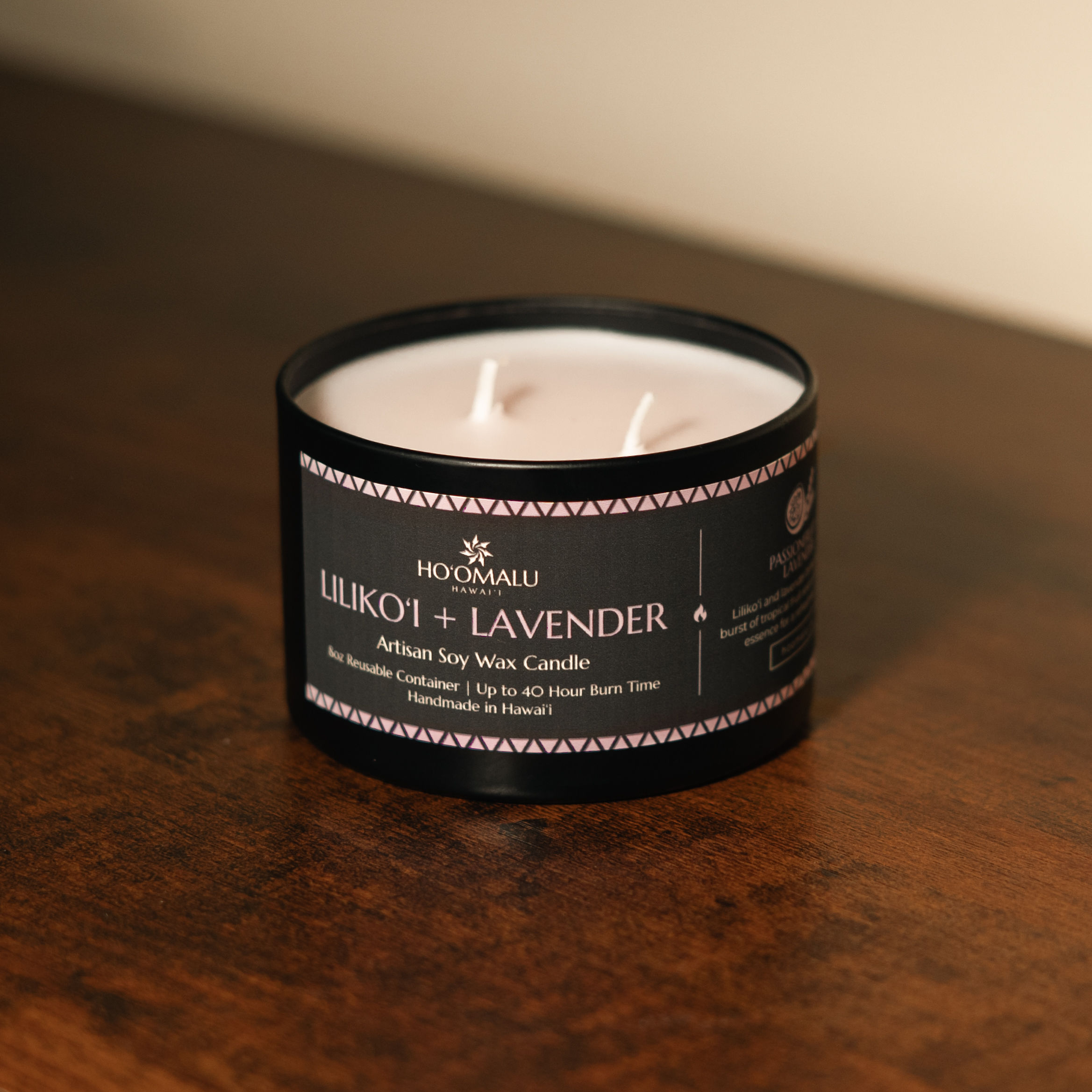 Liliko'i + Lavender Candle