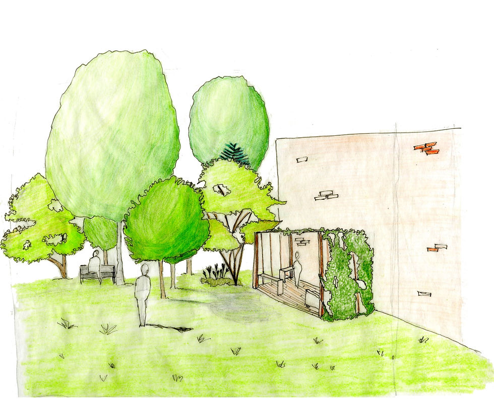 Croquis pergolas