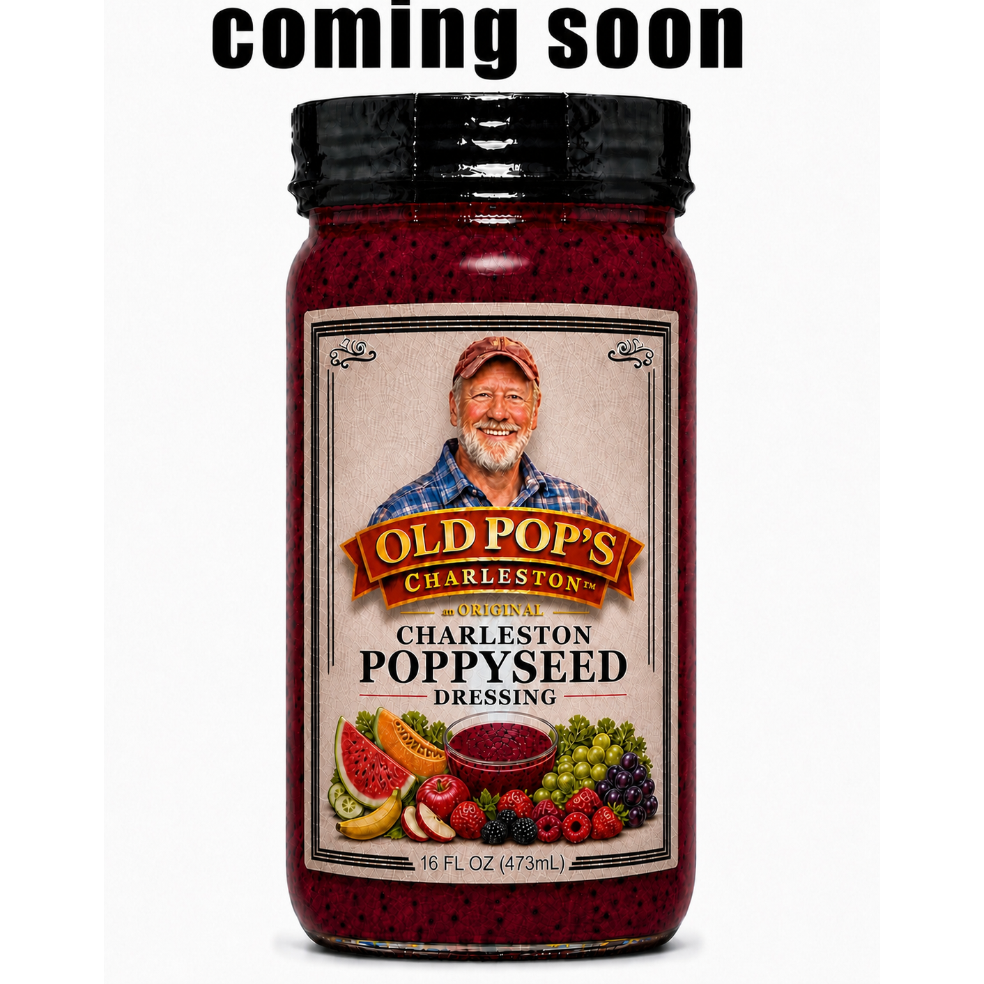 Charleston Poppyseed Dressing - 16oz