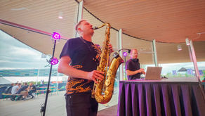 DJ & sax Kotkan Meripäivillä ja tenorinokkahuilua Meidän Festivaalilla
