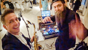 Saksofonisti & DJ häissä