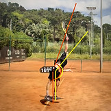 Biomechanische Analyse eines Tennisaufschlages von Konstantin Stamm
