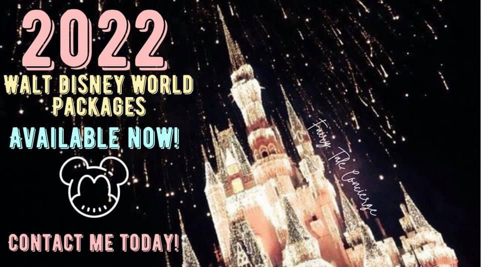 2022 Walt Disney World Packages Now Available!