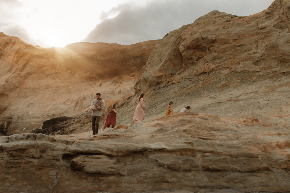 cape kiwanda family photography session