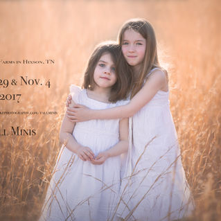 2017 Fall Mini Sessions are here!