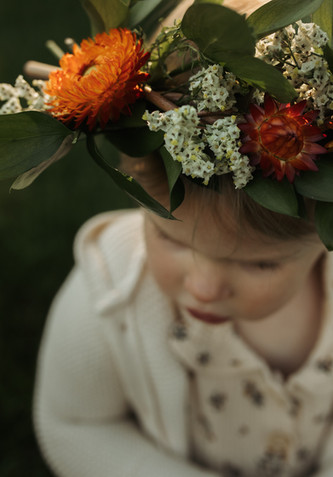 spring wildflower portland photography session