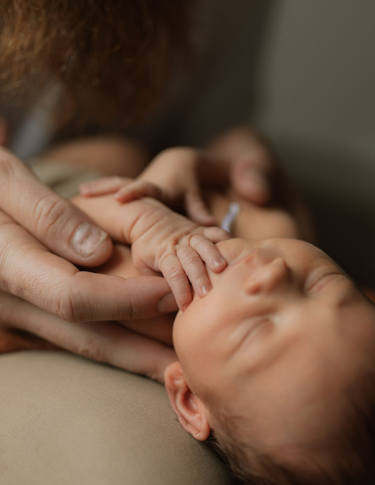 a newborn baby